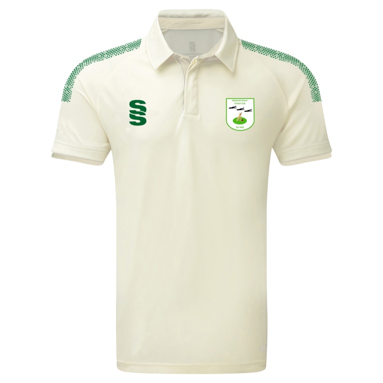 MAYLANDS GREEN CC Dual Cricket Shirt Short Sleeve Womens